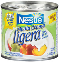MEDIA CREMA 50% Less Fat Lite Table Cream 7.6 FL. OZ. Pull-Top Can