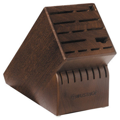 Wusthof Knife Block, Walnut Finish - 22-Slot Block
