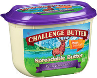 Challenge Butter Spreadable Butter with Canola Oil 15 oz. Tub