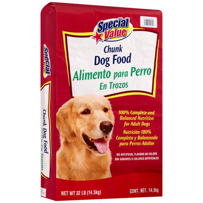 Special Value® Chunk Dog Food 32 lb. Bag