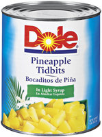 DOLE® Pineapple Tidbits in Light Syrup