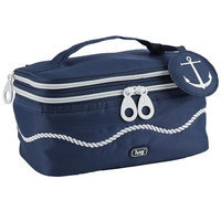 Lug Nautical Towboat Cosmetic Case Color: Navy Blue