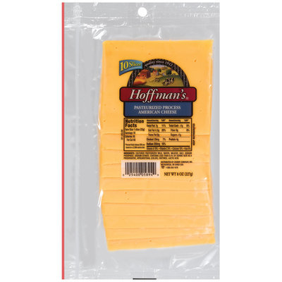 Hoffman's American Cheese Slices 10 Ct Peg