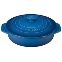 Le Creuset Stoneware 2.1-Qt. Covered Round Casserole Color: Marseille
