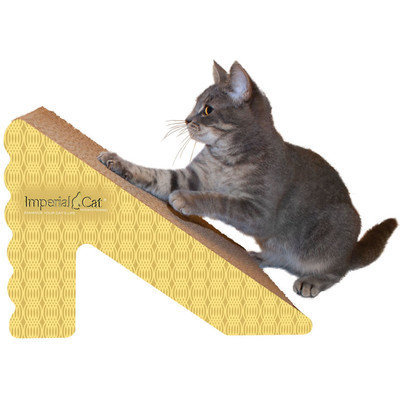 Imperial Cat Rub And Ramp Cat Scratcher - Color: Honeycomb