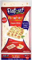 Flatout® Classic White Pinwheel Lavash Flatbread 10.8 oz. Pack
