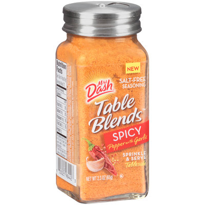 Mrs Dash® Table Blends™ Spicy Pepper with Garlic Salt-Free Seasoning Blend 2.3 oz. Shaker