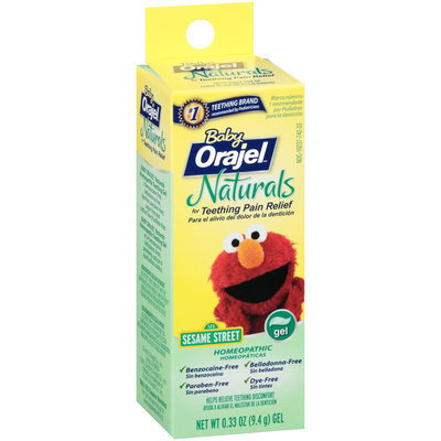 Baby Orajel™ Naturals Homeopathic Teething Pain Relief Gel 0.33 oz. Tube