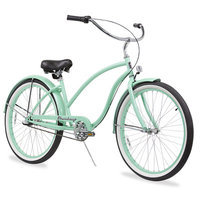 Beachbikes Women's Chief Beach Cruiser Bike Frame Color: Mint Green