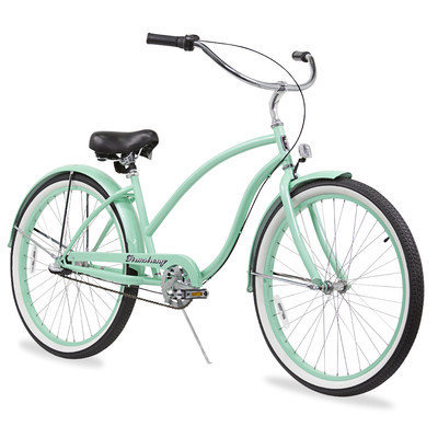 Beachbikes Women's Chief Beach Cruiser Bike Frame Color: Mint Green
