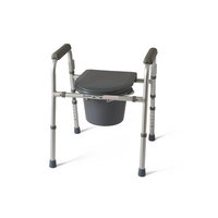 Folding Steel 3-in-1 Commode - G30213-1F