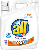 all® OXI Laundry Detergent 91 Loads 162 fl. oz. Bottle