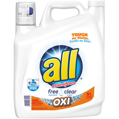 all® OXI Laundry Detergent 91 Loads 162 fl. oz. Bottle