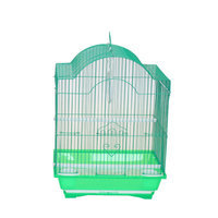 Yml Cornerless Round Top Shape Bird Cage Color: Green