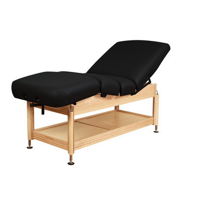 Oakworks Clinician Manual Hydraulic Lift Assist Salon Top Color: Coal