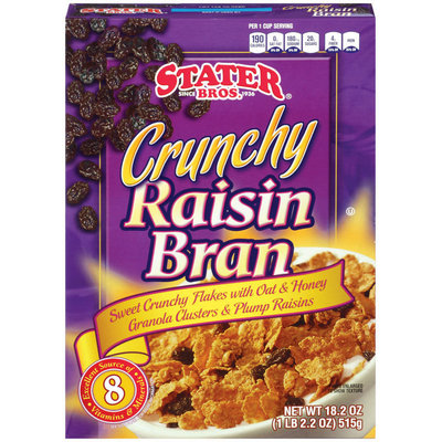 Stater Bros Crunchy Raisin Bran