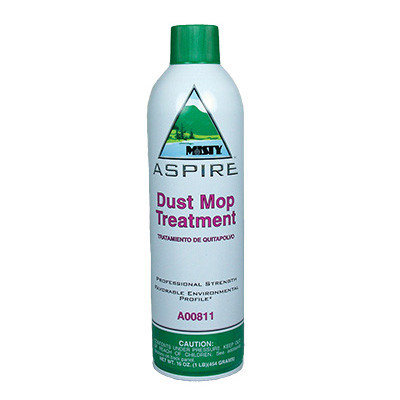 Misty Aspire Dust Mop Treatment Lemon Scent Aerosol Can