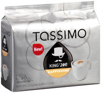 Tassimo King of Joe Cappuccino T Discs 8 ct. Espresso & 8 ct. Milk Creamer
