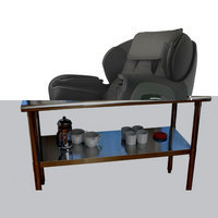 Titan - Massage Chair TP-Pro 8400 Brown