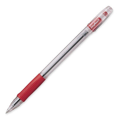 PILOT 32003 EasyTouch Ballpoint Stick Pen, Red Ink, Fine, Dozen