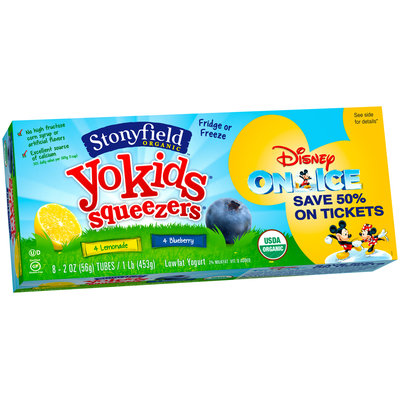 Stonyfield Organic™ Yokids® Squeezers® Variety Pack Lowfat Yogurt 8-2 oz. Tubes