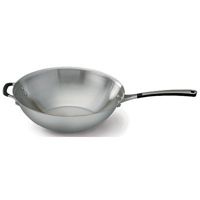 Calphalon Simply Stainless Steel 12 in. Stir Fry Pan