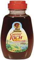 Aunt Jemima® Country Rich® Homestyle Syrup 8 fl. oz. Bottle