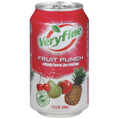 Veryfine Fruit Punch Juice Drink Blend