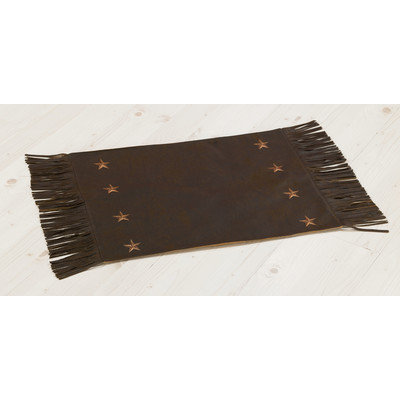 HiEnd Accents Laredo Chocolate Placemat (Set of 4)