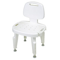 Ableware Adjustable Shower Seat - with Arms & Back
