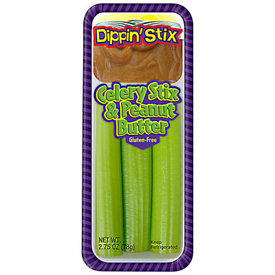 Dippin' Stix® Celery Stix & Peanut Butter 2.75 oz. Tray