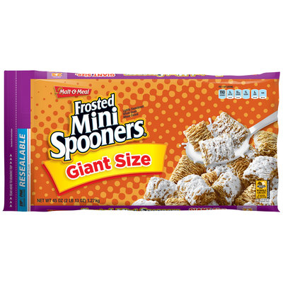 Malt-O-Meal® Frosted Mini Spooners® Cereal 45 oz. Bag