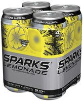 Sparks Lemonade 8.0% Alcohol By Volume 16 Oz Premium Malt Beverage 4 Pk Cans