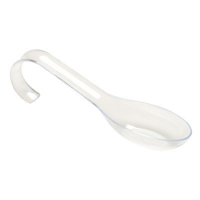 Fineline Settings, Inc Tiny Temptations Tensil Curly Spoon (10 Pack) Color: Clear