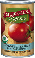 Muir Glen® Organic Tomato Sauce No Salt Added 15 oz. Can