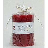 Mill Valley Candleworks Dusty Rose Scented Pillar Candle Size: 8
