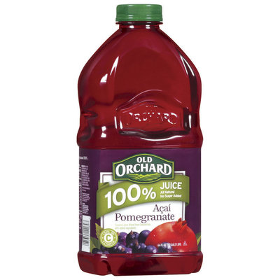 Old Orchard 100% Juice Acai Pomegranate Juice 64 Oz Plastic Bottle