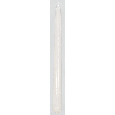 Oddity, Inc. Oddity 51201 White 12 in. Unscented Taper Candle - Pack of - 2