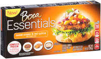 Boca Essentials Sweet Potato & Red Quinoa Veggie, Grain & Legume Protein Burgers 4 ct Box