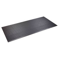 Supermats Tread Mat Color: Black, Size: 72