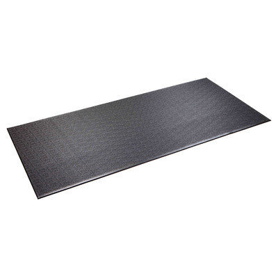 Supermats Tread Mat Color: Black, Size: 72