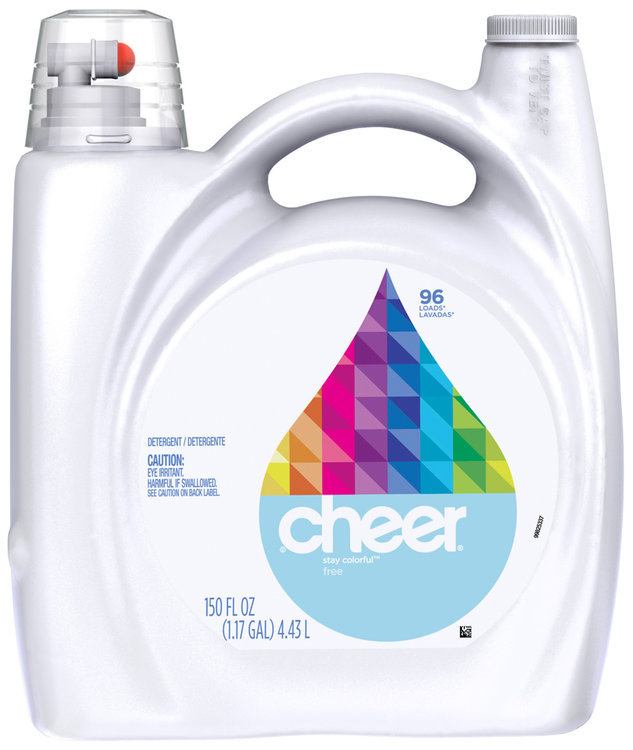 Cheer 2X Ultra Free & Gentle Liquid Laundry Detergent Reviews 2019