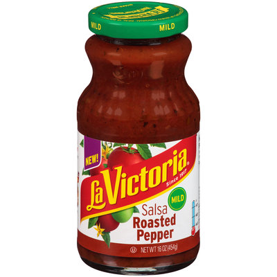 LaVictoria® Mild Roasted Pepper Salsa 16 oz. Jar