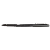 Universal Products Universal Office Products 50502 Porous Point Stick Pen Black Ink Medium Dozen