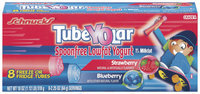 Schnucks Tubeyolar Spoon Free Lowfat Strawberry & Blueberry 2.25 Oz Yogurt 8 Ct Box