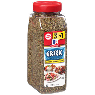McCormick® Greek Dressing Dip & Recipe Mix