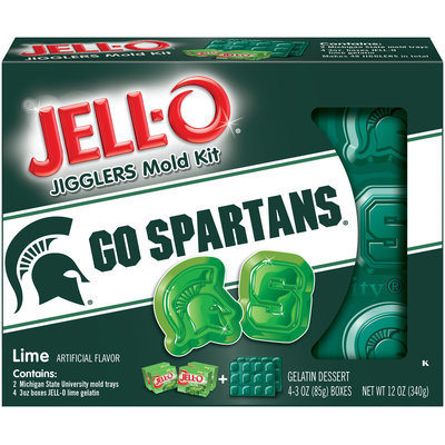 JELL-O Jigglers Michigan State University Mold Kit