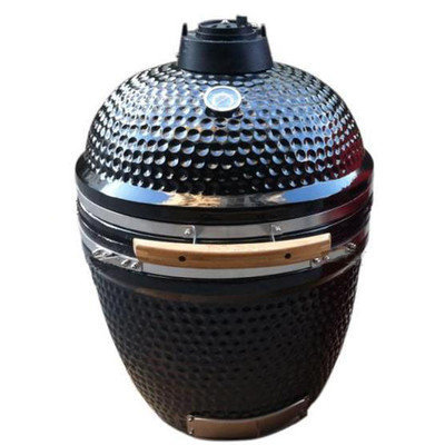 Rta Home And Office Kahuna Grills 18 in. Stand Alone Ceramic Smoker Grill - Red