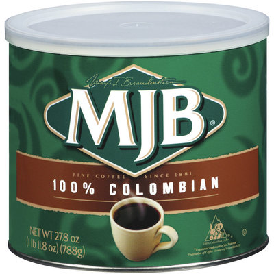 MJB 100% Colombian Coffee 27.8 Oz Canister