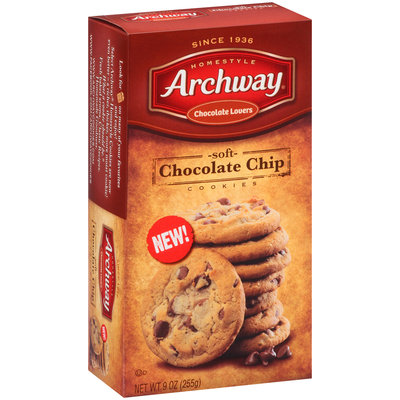 Archway® Chocolate Lovers Soft Chocolate Chip Cookies 9 oz. Box